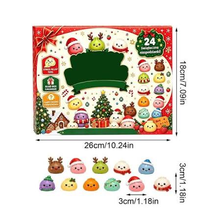 Christmas Mystery Dumpling Countdown Calendar