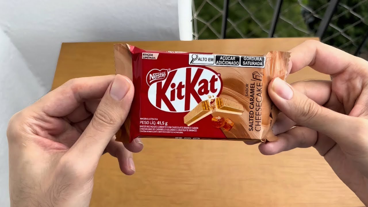 KitKat Salted Caramel Cheesecake (Brazil)