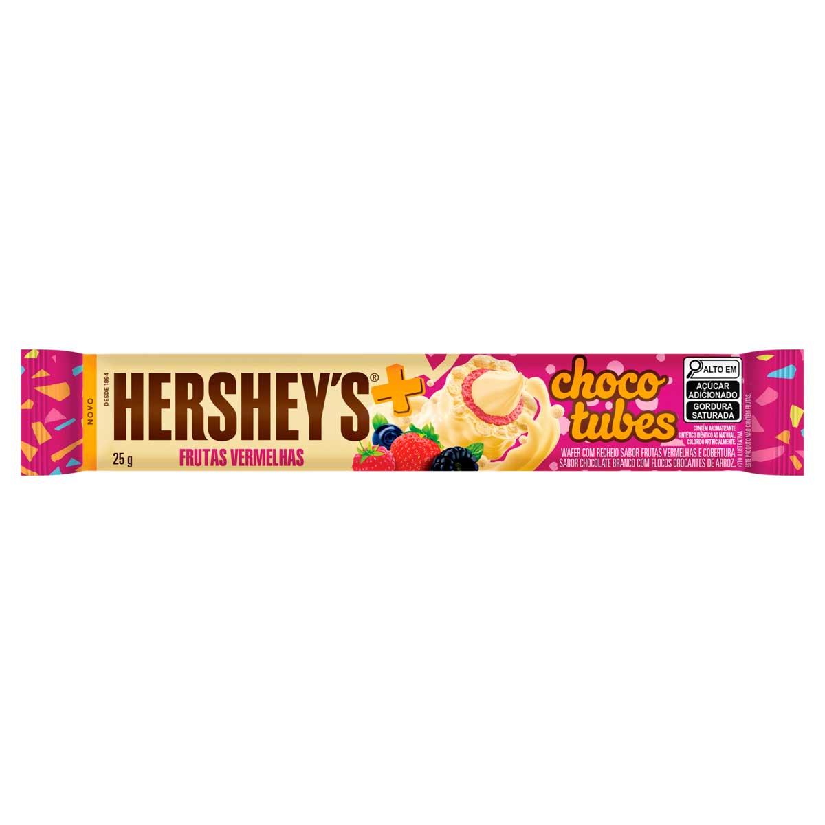 Hershey's Choco Tubes Red Berry Flavor (Brazil)