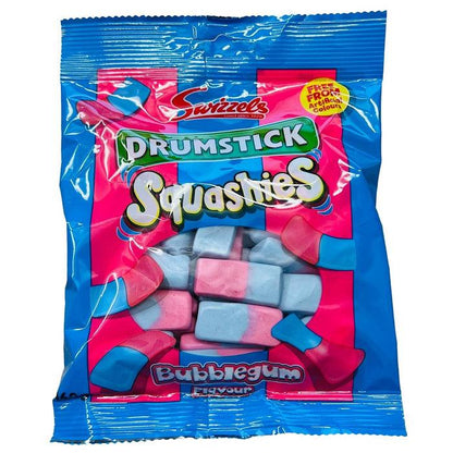 Swizzels Drumstick Squashies Bubblegum Flavour Bag (UK)