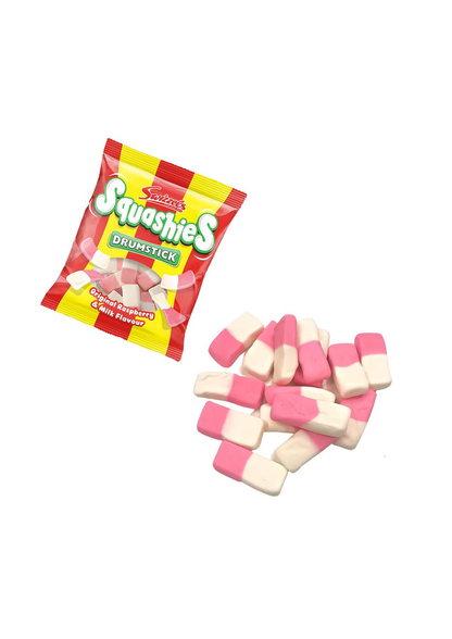 Swizzels Drumstick Squashies Original Raspberry & Milk (UK)