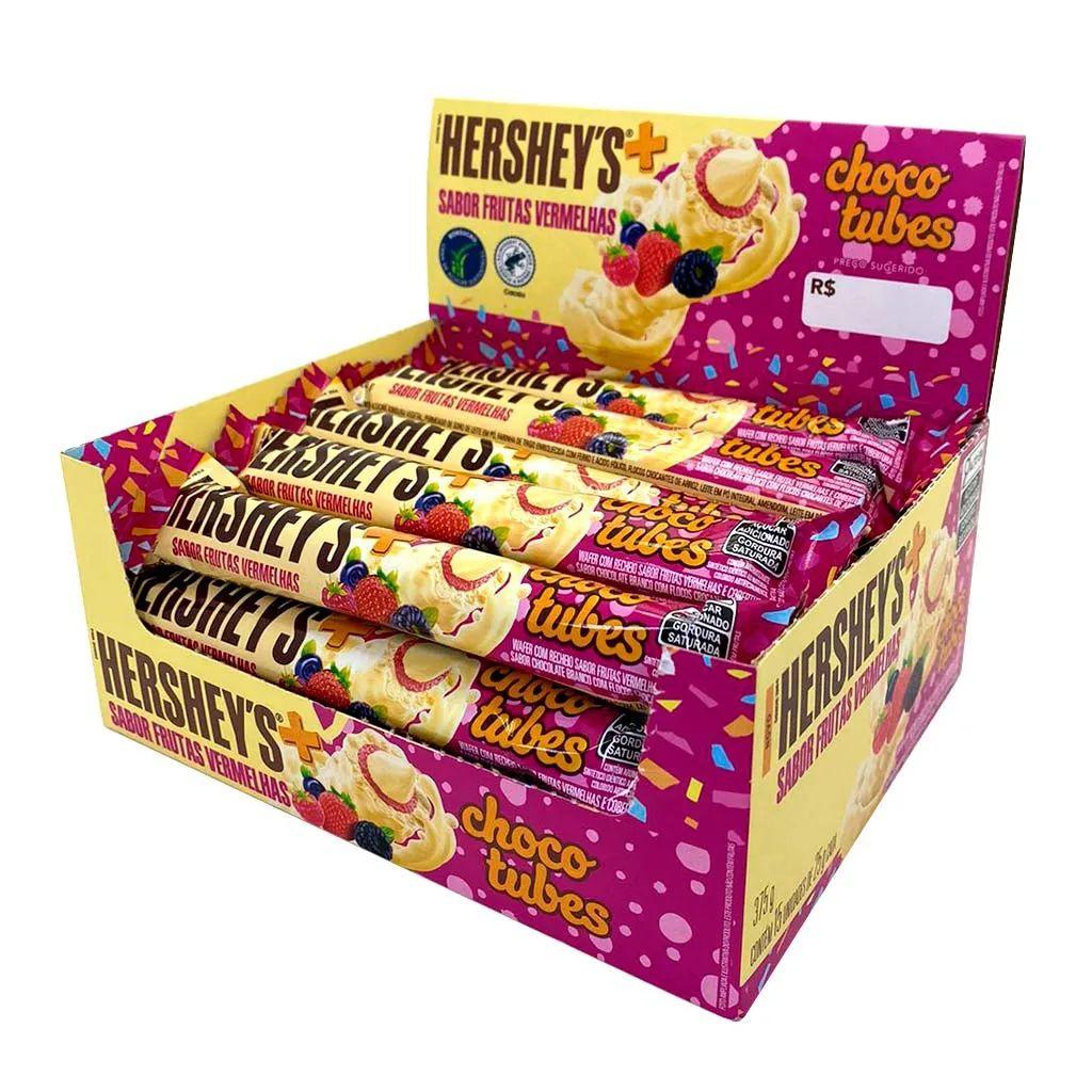 Hershey's Choco Tubes Red Berry Flavor (Brazil)