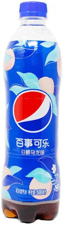 PEPSI WHITE PEACH OOLONG FLAVOR (CHINA)